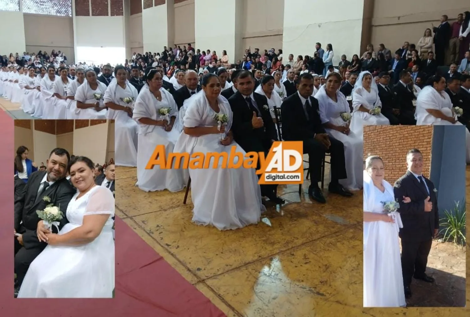 Más de 160 parejas celebran su matrimonio comunitario en la parroquia San Gerardo