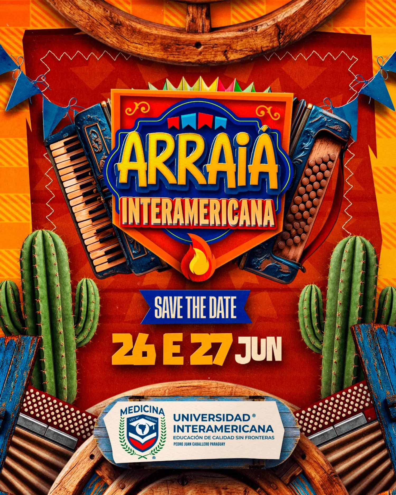 La Universidad Interamericana anuncia el “Arraiá Interamericana 2026”, una de las mayores fiestas juninas de la región