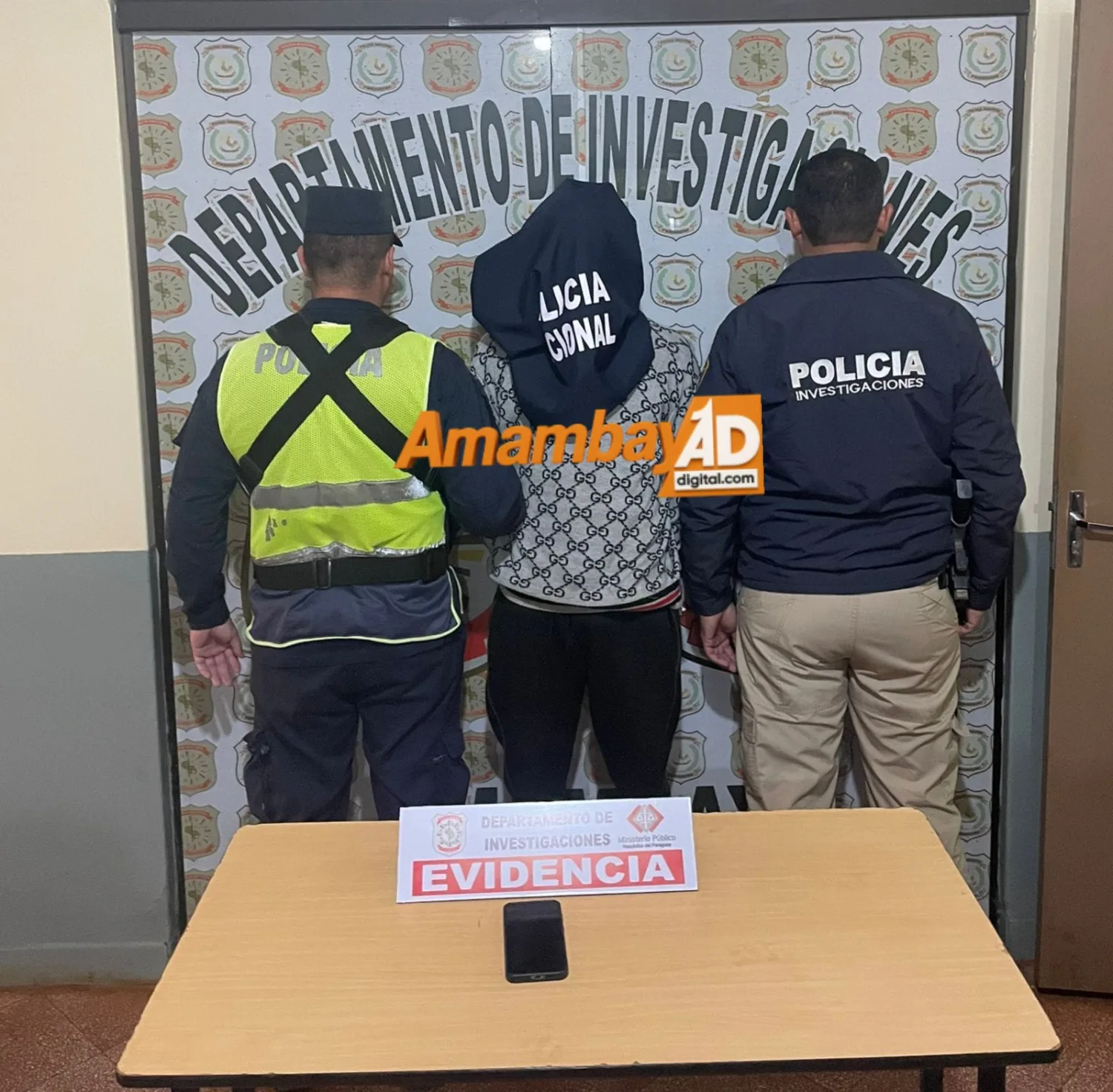 Detenido en el barrio San Gerardo es sindicado como presunto autor de atentado contra un policía en Yby Yaú