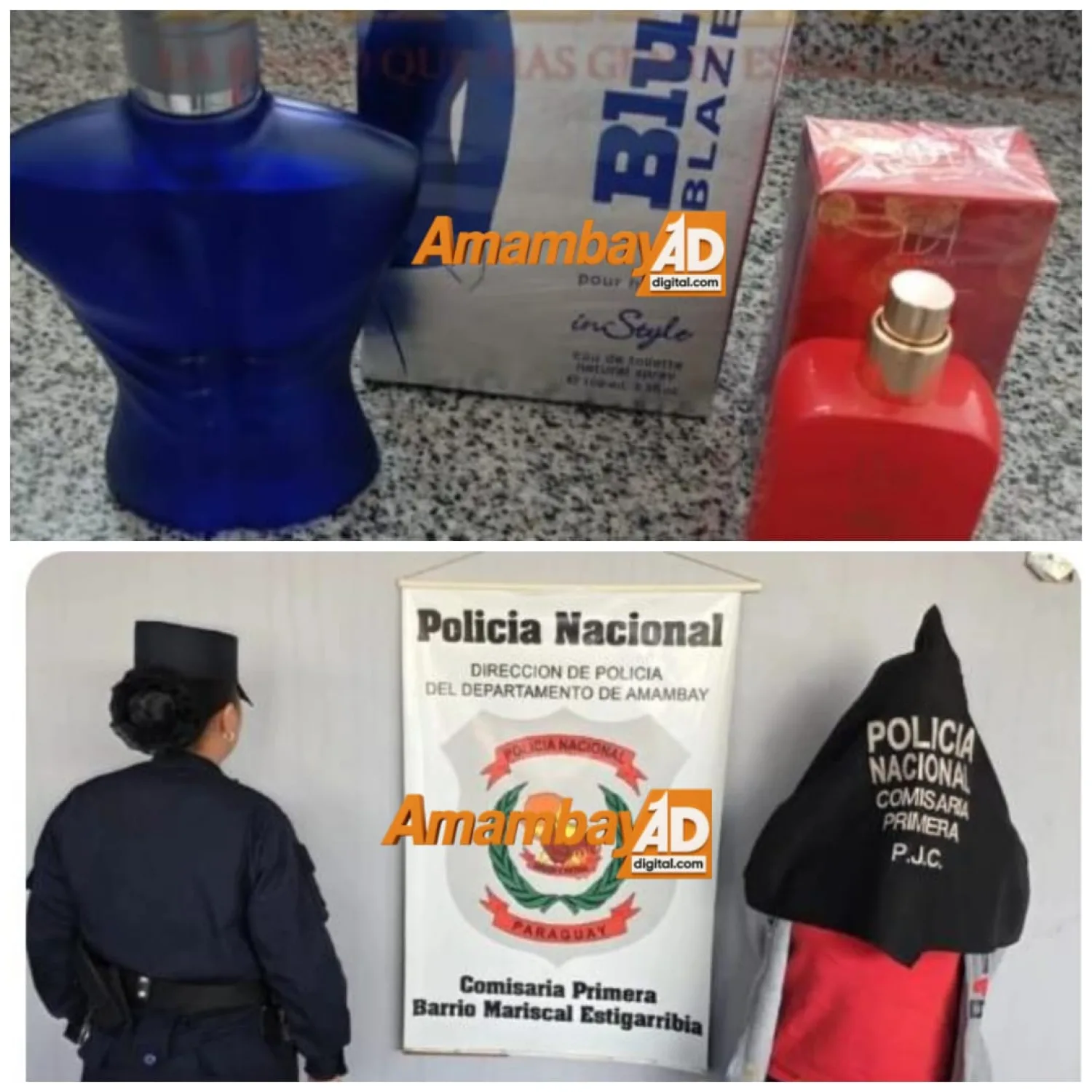 Intentó hurtar productos de un comercio y fue aprehendida por la Policía