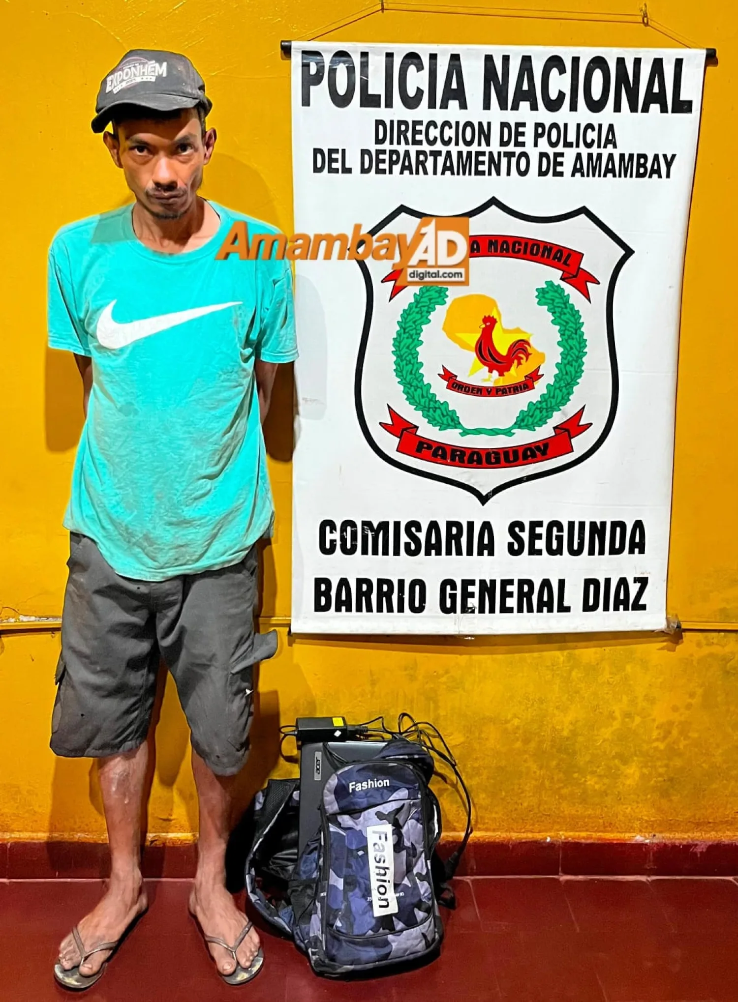 Hurto domiciliario: aprehenden al supuesto autor y recuperan los objetos hurtados.