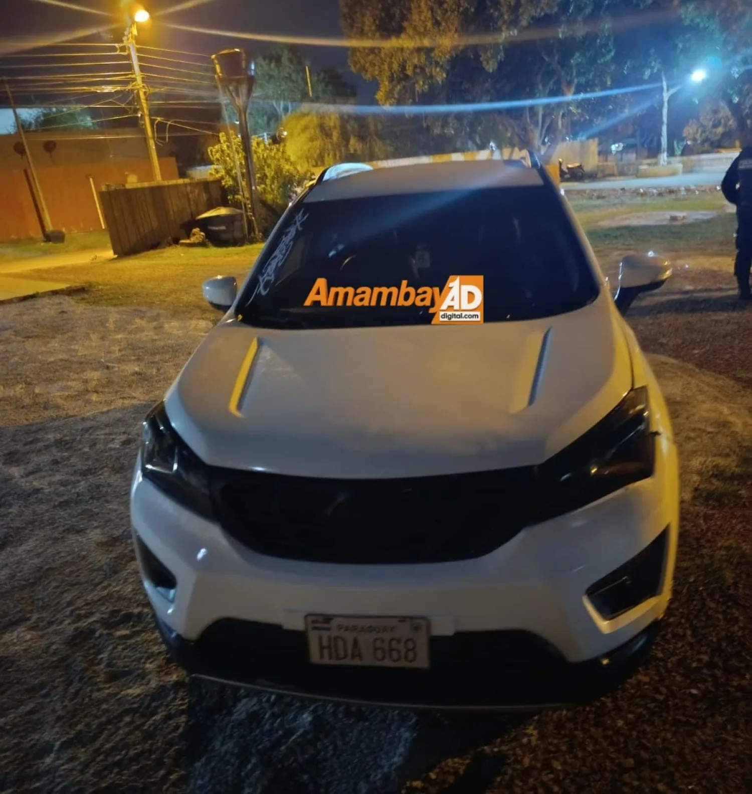 Incautan automóvil con escape modificado por generar ruidos molestos en Pedro Juan Caballero