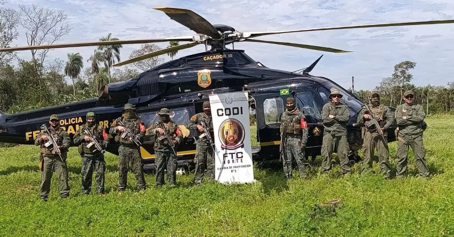 Décimo día del Operativo Nueva Alianza: destruyen más de 113 hectáreas de marihuana y 67 campamentos en Amambay