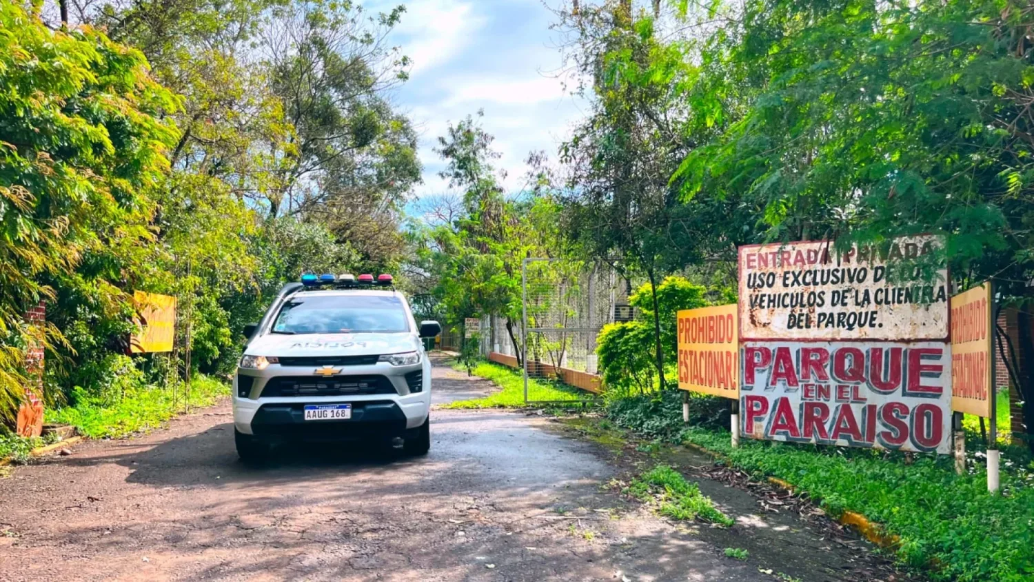 Dos hombres son asesinados a tiros y un tercero queda herido en parque privado de Encarnación