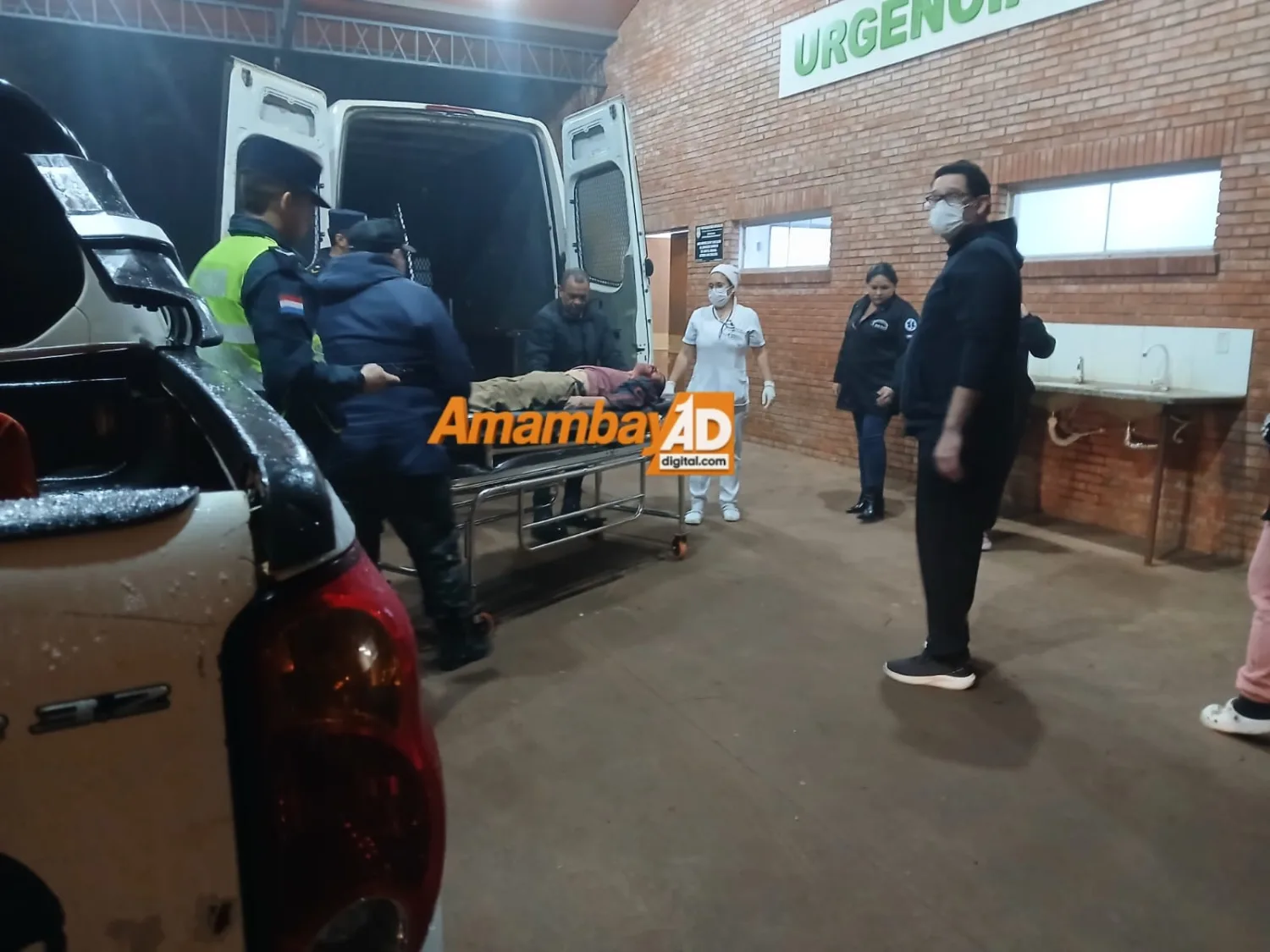 Interno intenta escapar de la Penitenciaría Regional y cae de unos 7 metros