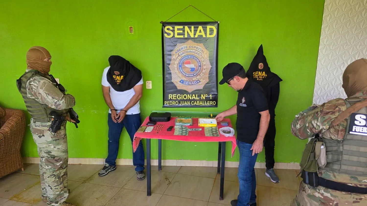 Imputan a presunto proveedor de drogas y piden su prisión preventiva en Pedro Juan Caballero