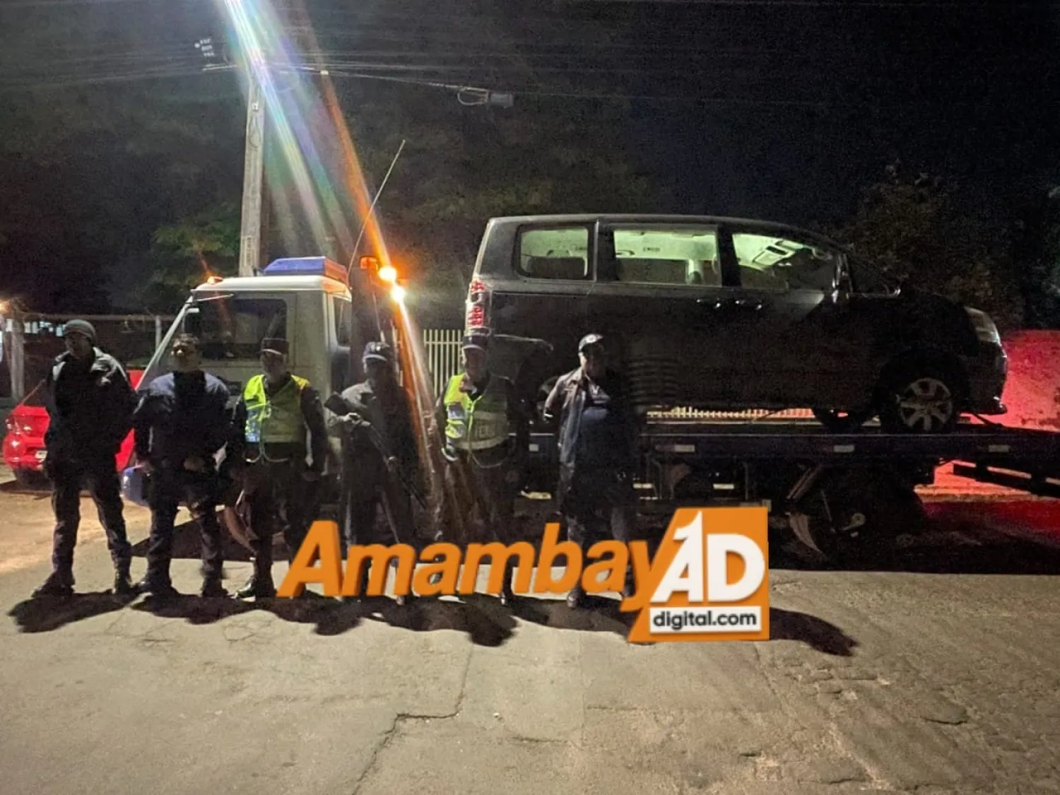 Recuperan en Ponta Porã furgón robado durante un asalto a funcionarios de una transportadora