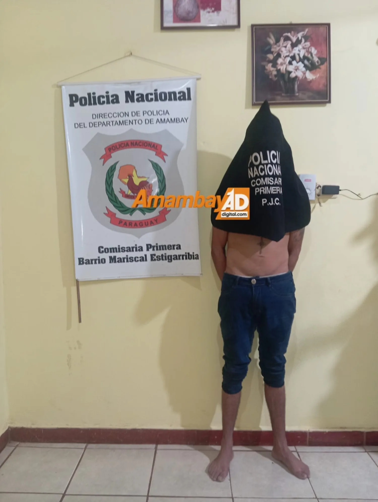 Detienen a presunto autor de varios hurtos tras control policial en el barrio María Victoria