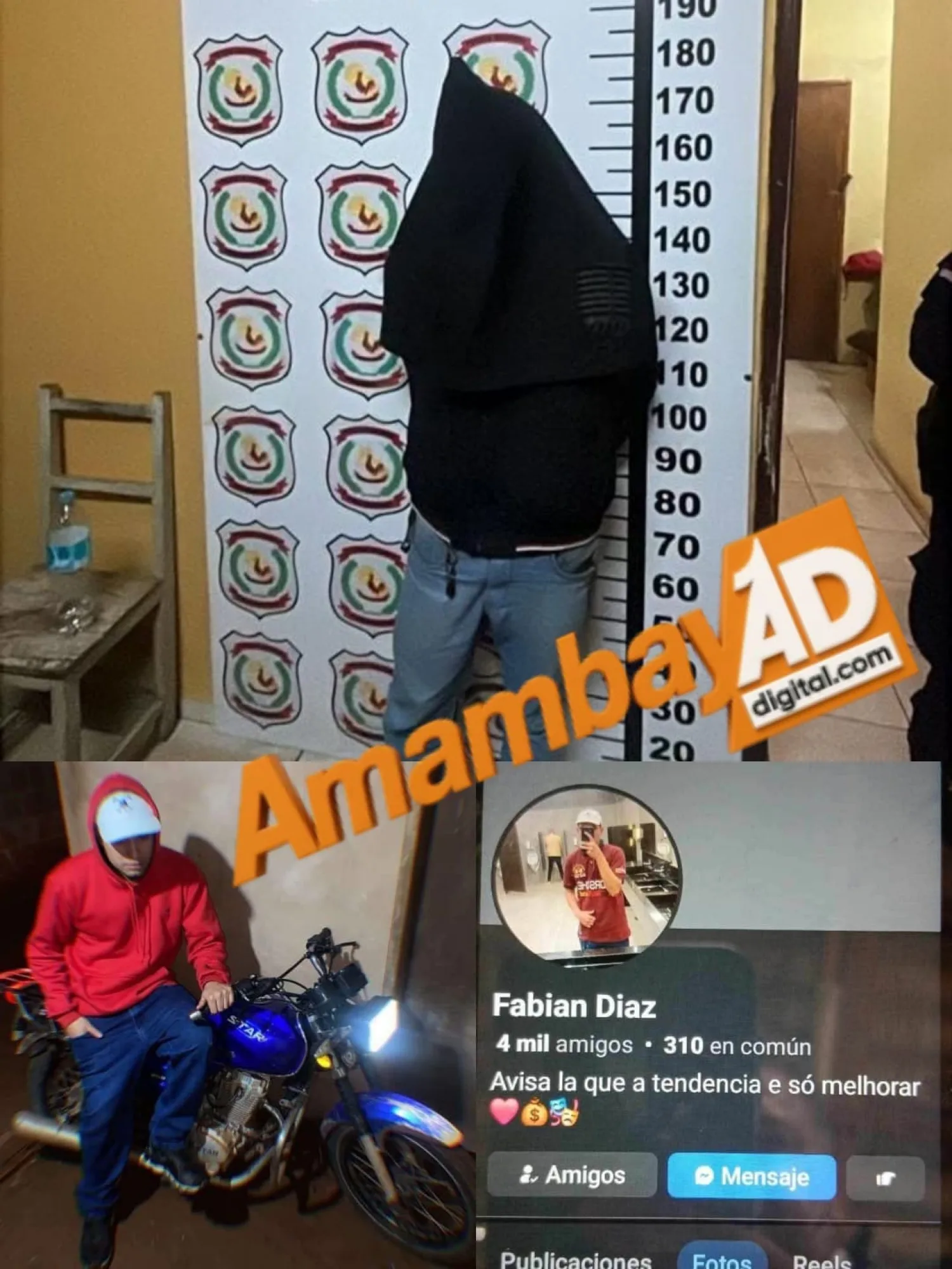 Joven se presenta ante la Policía y queda a disposición de la Justicia tras ser señalado en redes por robo de motocicleta