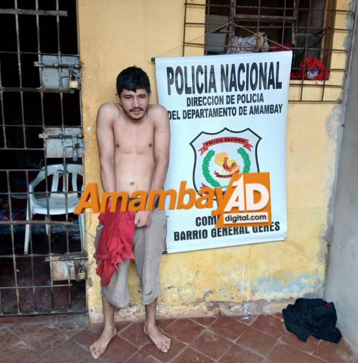 Detenido tras agredir a su padre y hermano; ya contaba con orden de captura