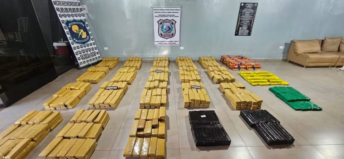 Incautan casi 800 kilos de marihuana prensada en una vivienda de la fracción Villa Estefan