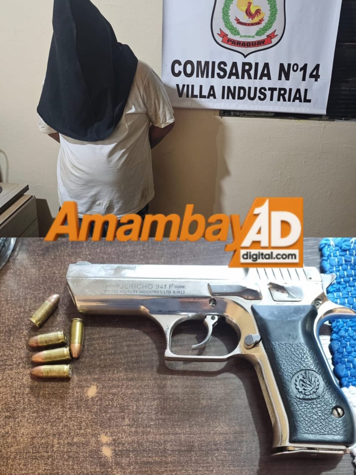 Tenía arresto domiciliario y prohibición de portar armas, pero fue detenido con una pistola en un evento