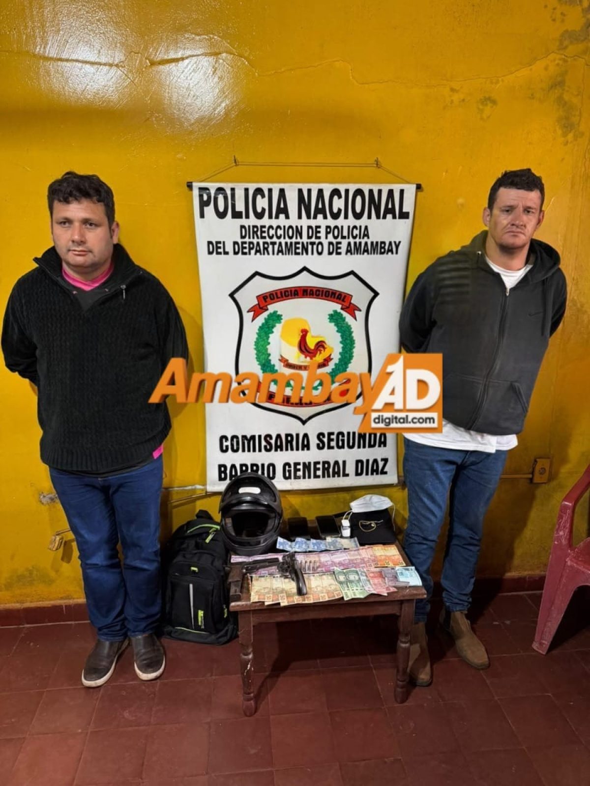 Dos imputados tras asalto a una farmacia en Pedro Juan Caballero