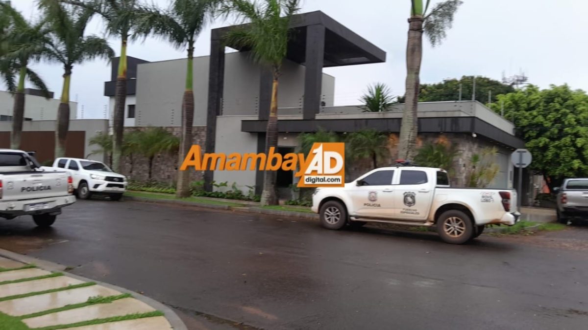 Pavo Real II: intervienen lujosa vivienda en Pedro Juan Caballero para el decomiso y entrega a Senabico