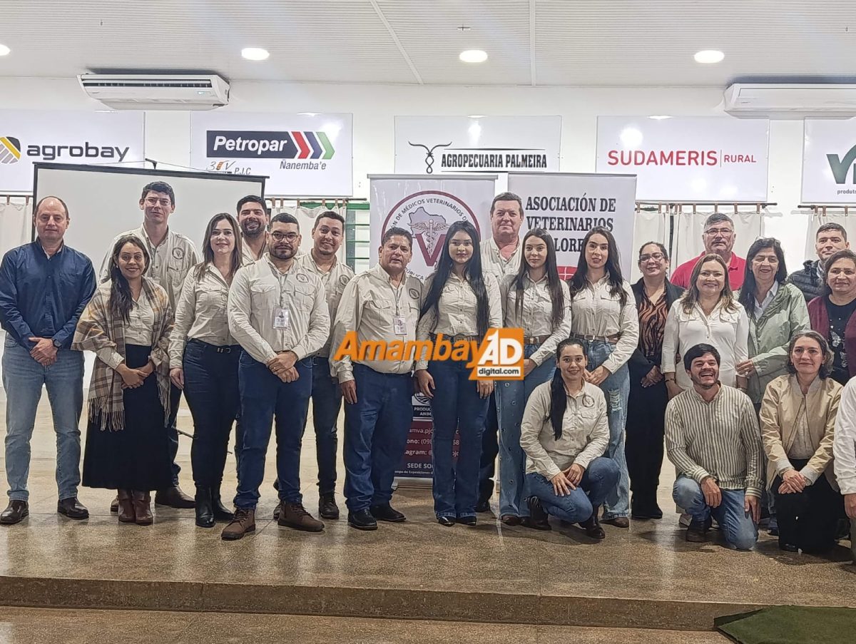 Asociación de Médicos Veterinarios realizó charla educativa en la Expo Amambay 2026
