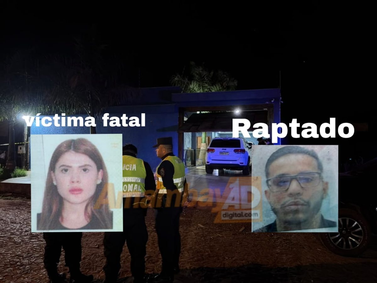 Matan a una mujer y raptan a su pareja durante un violento ataque en Pedro Juan Caballero