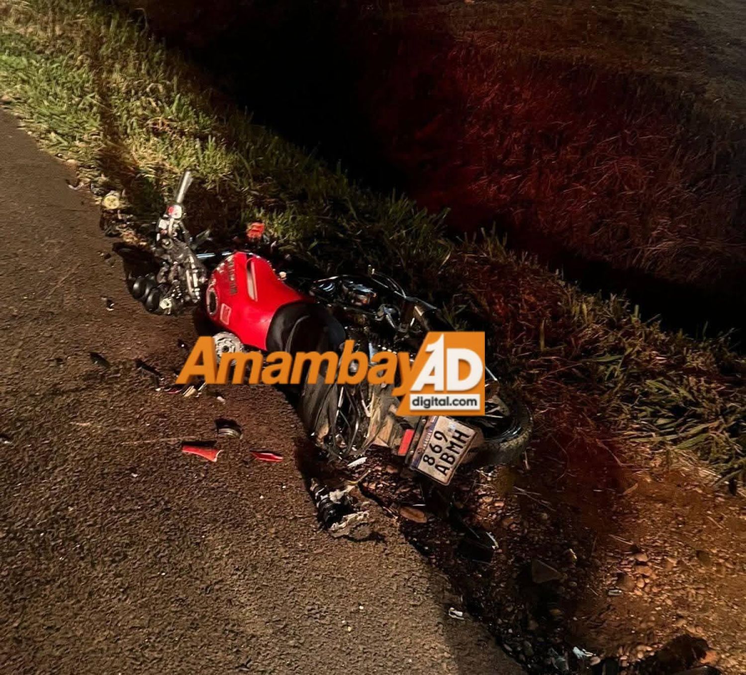 Accidente de tránsito con derivación fatal en la Ruta PY05 deja un fallecido en Yby Yaú.