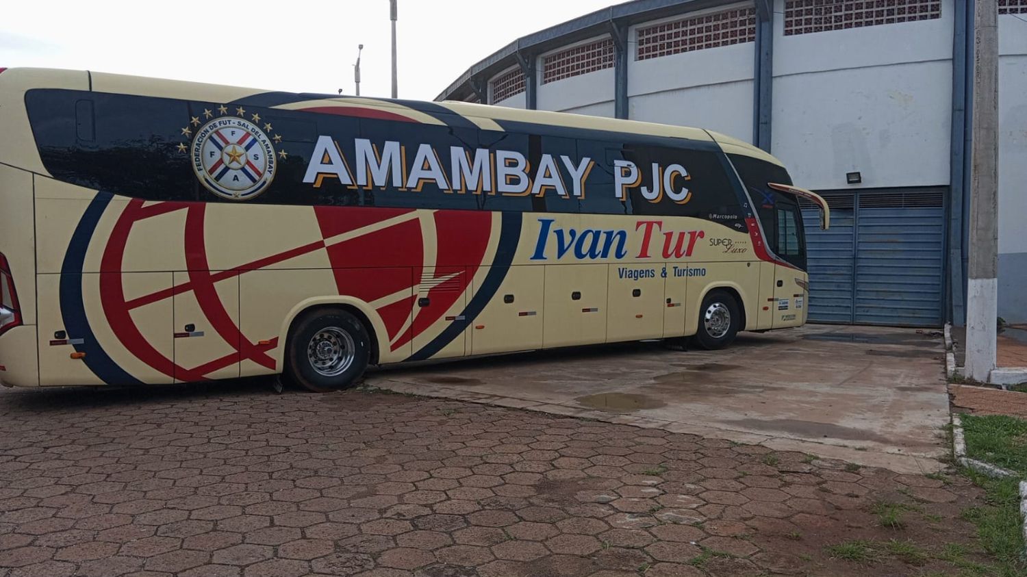 ¡Rumbo a la gloria! El "Súper Lujo" de Ivan Tur ya espera a la Selección de Amambay