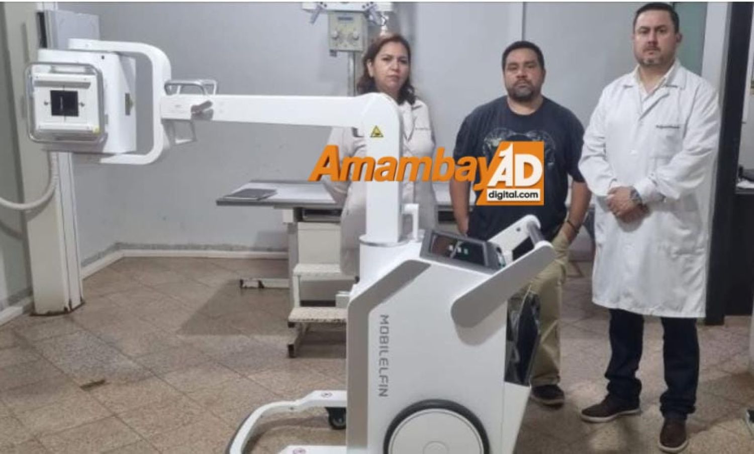 IPS  incorpora moderna tecnología de radiografía digital portátil