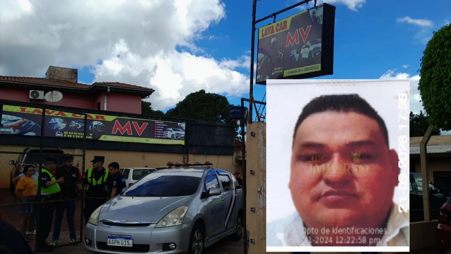 ¡ÚLTIMO MOMENTO! Ejecutan a un hombre en el interior de un lavadero